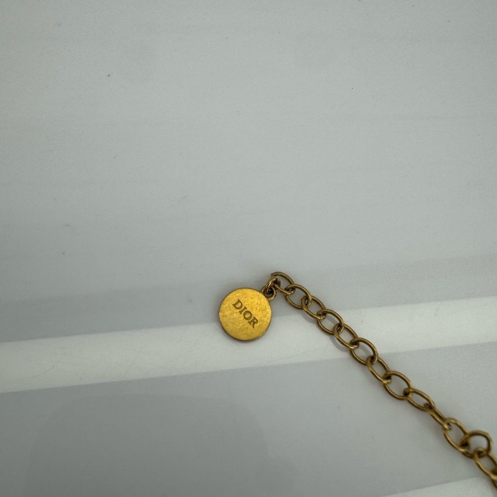 Christian Dior 30 Montaigne Petit Gold Chain Necklace - Picture 8 of 9